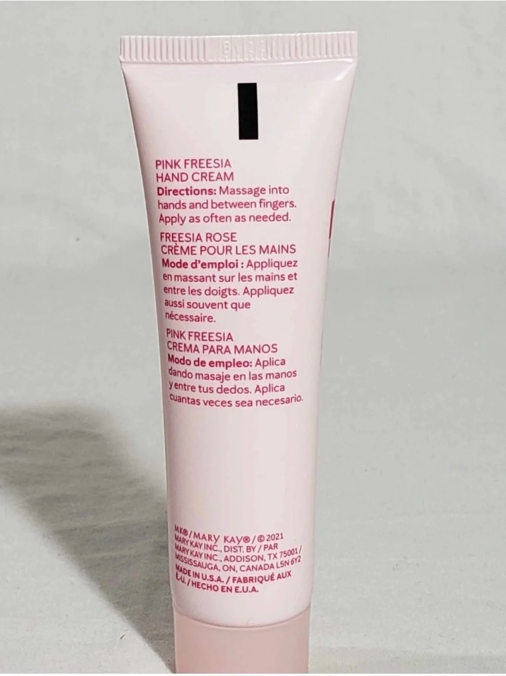 Mary Kay Hand Cream Minis Peach Gardenia Pink Freesia Citrus Fields  New in Box